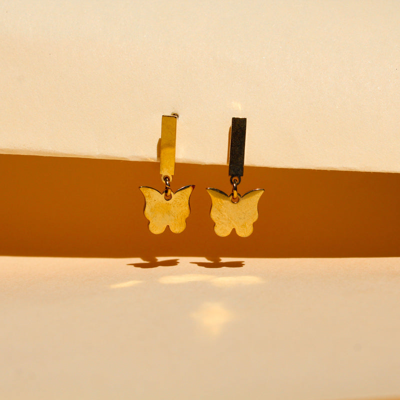 Butterfly Drop Earrings