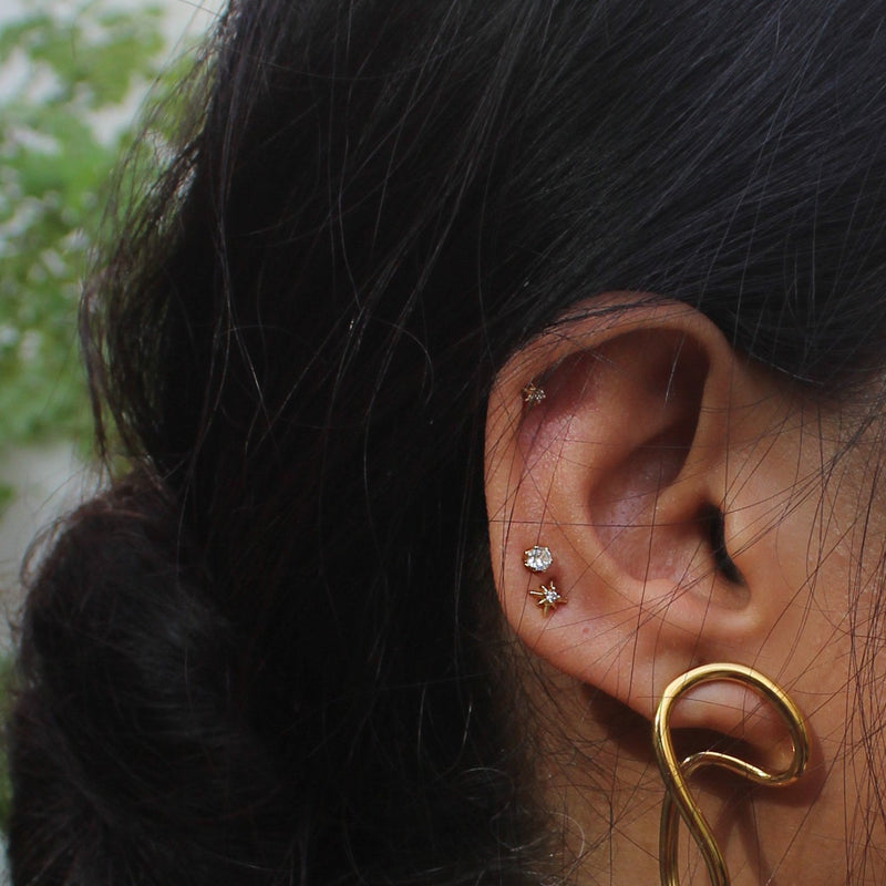Tiny Star Studs