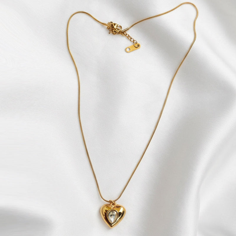 Crowned Heart Necklace