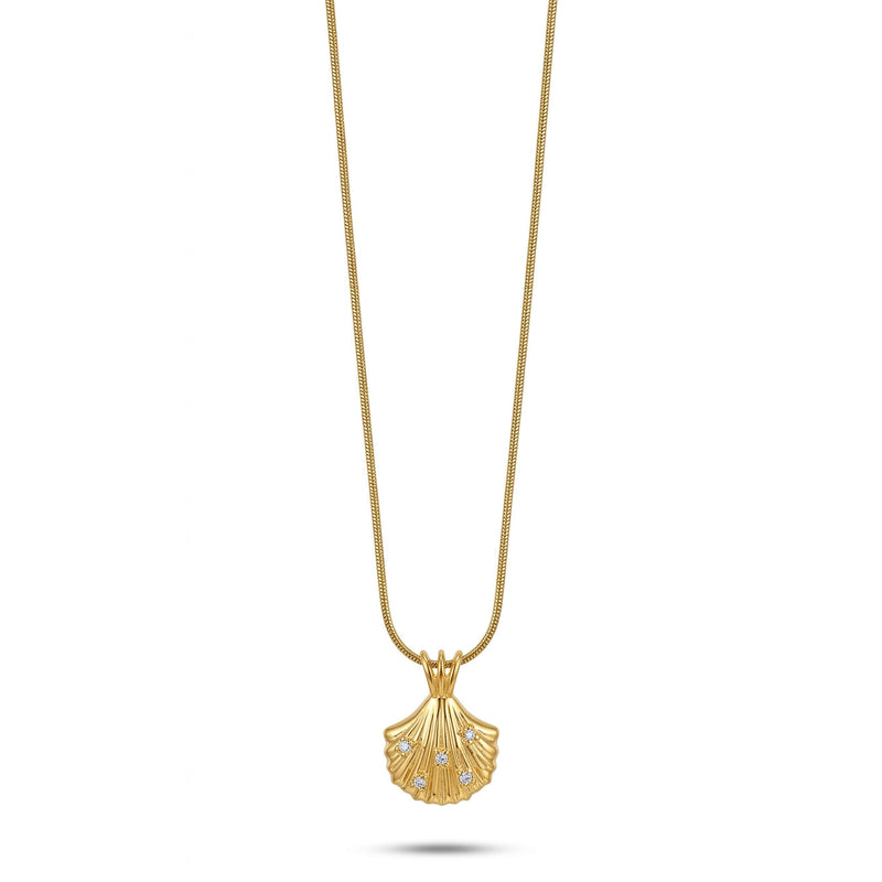 Golden Shell Necklace