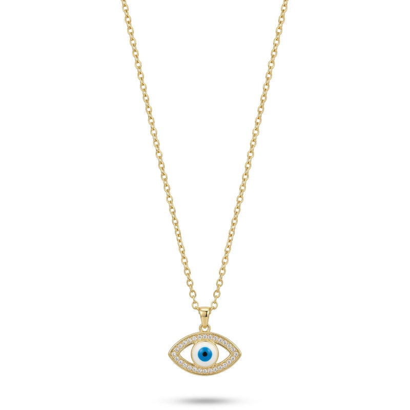 Guardian Evil Eye Pendant Necklace