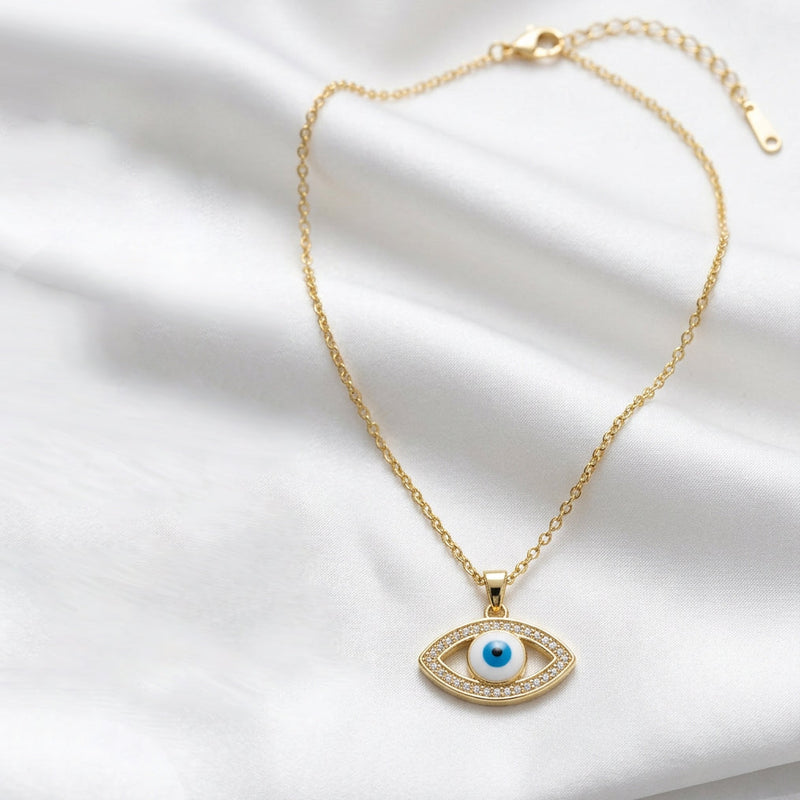 Guardian Evil Eye Pendant Necklace