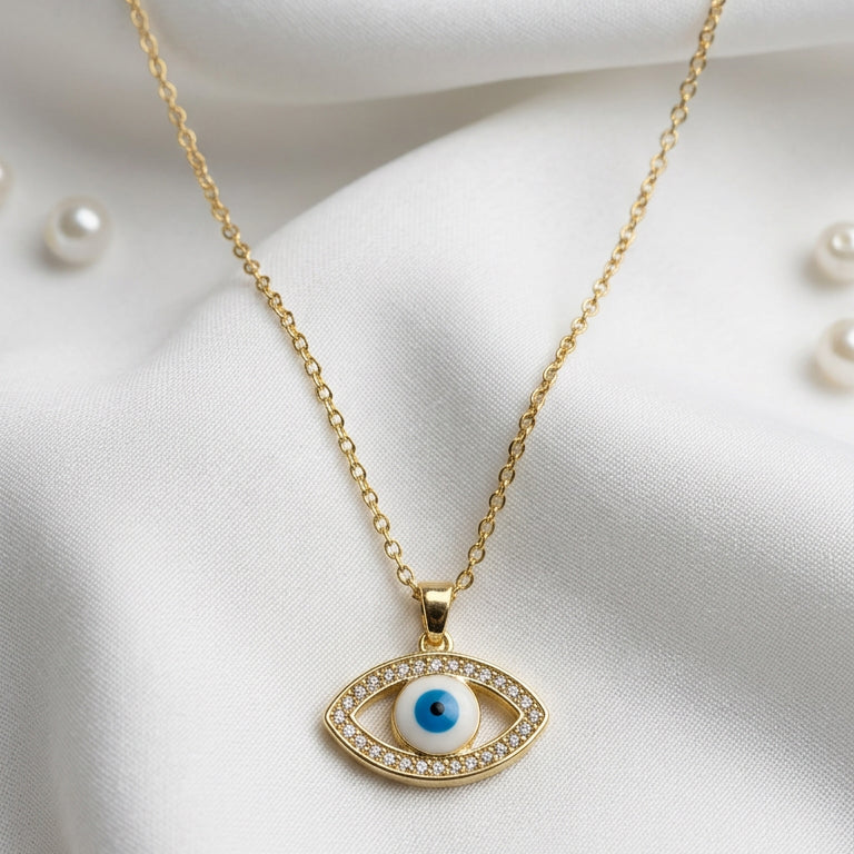 Guardian Evil Eye Pendant Necklace