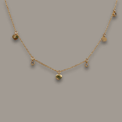 Love Heart & Sparks Necklace