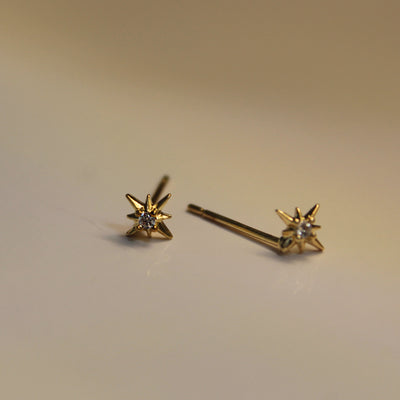 Tiny Star Studs