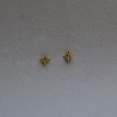 Tiny Star Studs