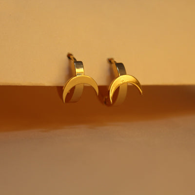 Crescent Moon Hug Hoop