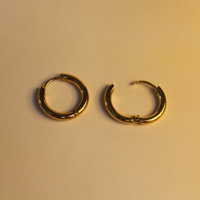Classic Gold Hoops