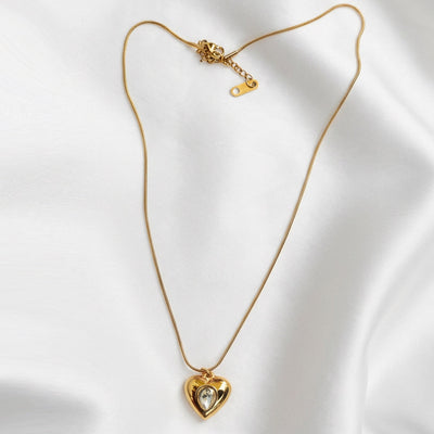Crowned Heart Necklace