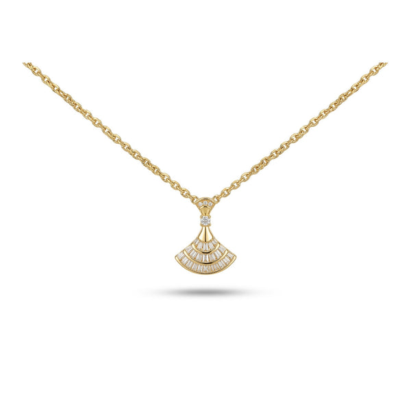 Hourglass Crystal Pendant Necklace