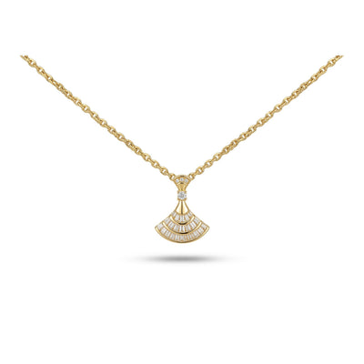 Hourglass Crystal Pendant Necklace