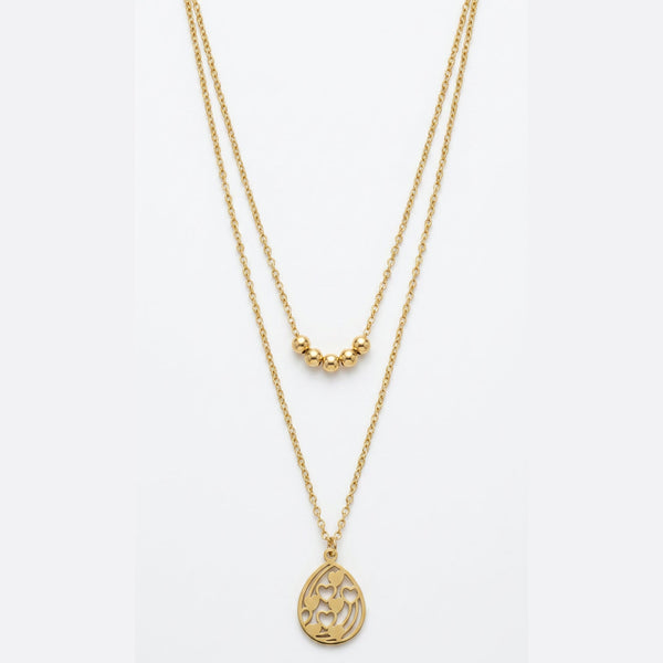 Keeper of Hearts Layered Necklace
