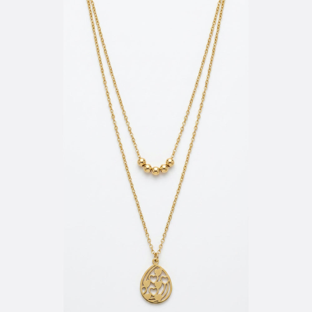 Keeper of Hearts Layered Necklace