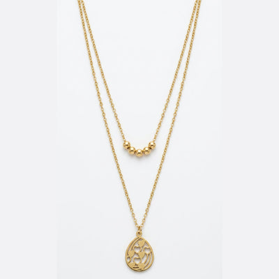 Keeper of Hearts Layered Necklace